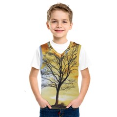 Branches Dawn Dusk Fall Kids  Sportswear by Pakrebo