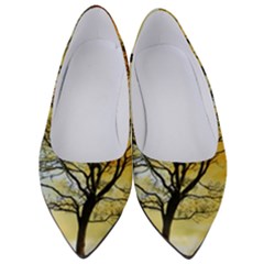 Branches Dawn Dusk Fall Women s Low Heels by Pakrebo