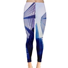 Abstract Architectural Design Architecture Building Leggings  by Pakrebo