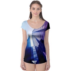 Abstract Architectural Design Architecture Building Boyleg Leotard  by Pakrebo