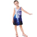 Abstract Architectural Design Architecture Building Kids  Sleeveless Dress View1