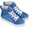 Art Building Pattern Abstract Kids  Hi-Top Skate Sneakers View3