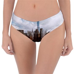 Architectural Design Architecture Buildings City Reversible Classic Bikini Bottoms by Pakrebo