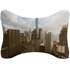 Architectural Design Architecture Buildings City Seat Head Rest Cushion by Pakrebo