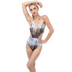 Architectural Design Architecture Buildings City Plunging Cut Out Swimsuit by Pakrebo