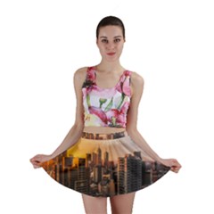 View Of High Rise Buildings During Day Time Mini Skirt by Pakrebo