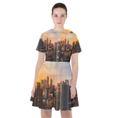 View Of High Rise Buildings During Day Time Sailor Dress by Pakrebo