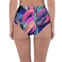 Tropical leaves Resize 2000x2000 Same A3580b Reversible High-Waist Bikini Bottoms View2