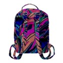 Tropical leaves Resize 2000x2000 Same A3580b Flap Pocket Backpack (Small) View3