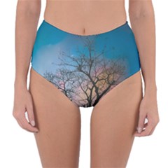 Low Angle Photography Of Bare Tree Reversible High-waist Bikini Bottoms by Pakrebo