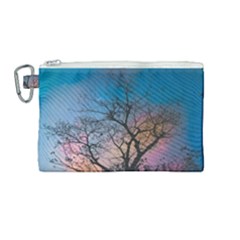 Low Angle Photography Of Bare Tree Canvas Cosmetic Bag (medium) by Pakrebo