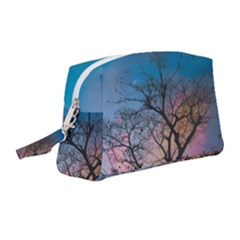 Low Angle Photography Of Bare Tree Wristlet Pouch Bag (medium) by Pakrebo