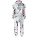 Tropical flamingos Hooded Jumpsuit (Men)  View1