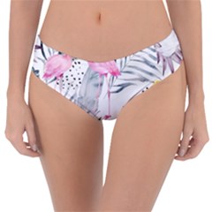 Tropical Flamingos Reversible Classic Bikini Bottoms by Sobalvarro