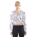 Tropical flamingos Cropped Sweatshirt View2