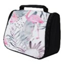 Tropical flamingos Full Print Travel Pouch (Small) View1