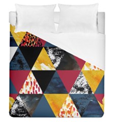 Triangles Duvet Cover (queen Size) by Sobalvarro