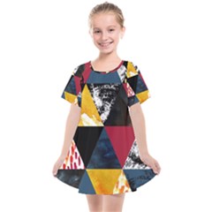 Triangles Kids  Smock Dress by Sobalvarro