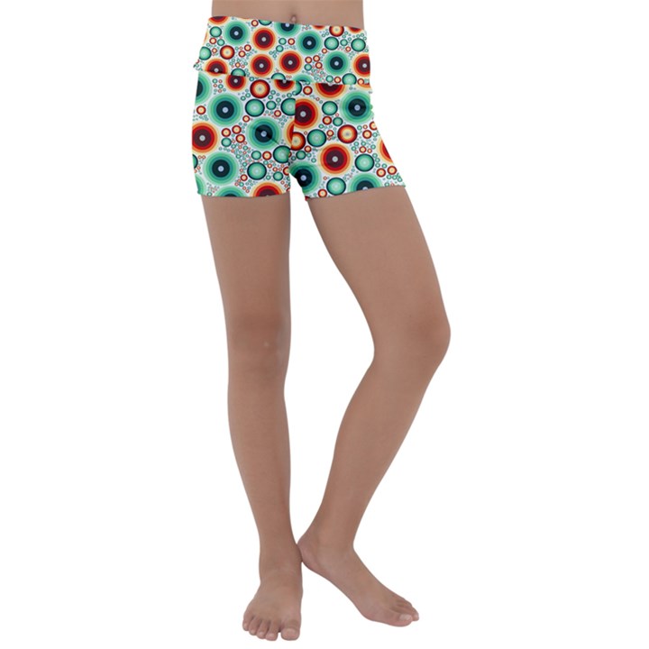 Zappwaits Xl Kids  Lightweight Velour Yoga Shorts