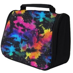 Tie Dye Rainbow Galaxy Full Print Travel Pouch (big) by KirstenStar