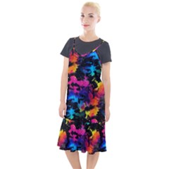 Tie Dye Rainbow Galaxy Camis Fishtail Dress