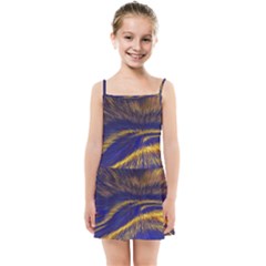 Bomb Background Pattern Explode Kids  Summer Sun Dress by Mariart