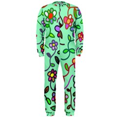 Flowers Floral Plants Onepiece Jumpsuit (men)  by Bajindul