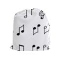 Piano Notes Music Drawstring Pouch (XL) View1