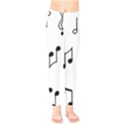 Piano Notes Music Kids  Legging View1