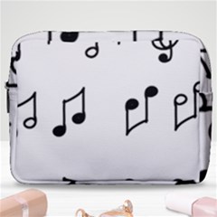 Piano Notes Music Make Up Pouch (large)