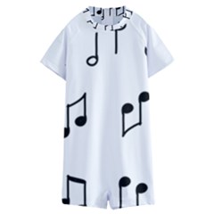 Piano Notes Music Kids  Boyleg Half Suit Swimwear