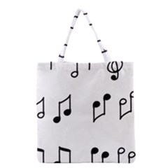 Piano Notes Music Grocery Tote Bag by HermanTelo