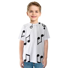 Piano Notes Music Kids  Sport Mesh Tee