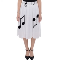 Piano Notes Music Classic Midi Skirt