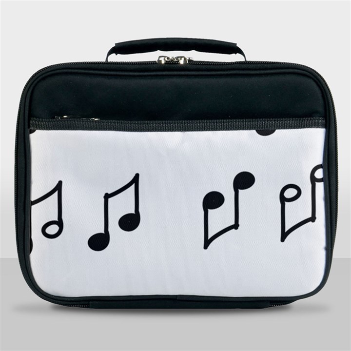 Piano Notes Music Lunch Bag