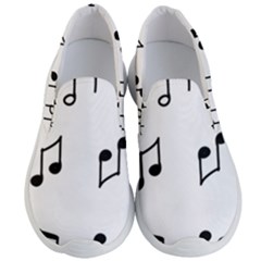 Piano Notes Music Men s Lightweight Slip Ons