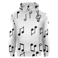 Piano Notes Music Men s Overhead Hoodie by HermanTelo