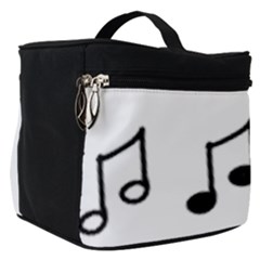 Piano Notes Music Make Up Travel Bag (small)