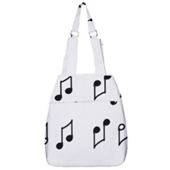 Piano Notes Music Center Zip Backpack by HermanTelo