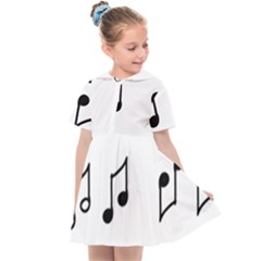 Piano Notes Music Kids  Sailor Dress by HermanTelo