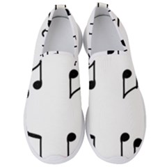 Piano Notes Music Men s Slip On Sneakers by HermanTelo