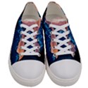 Tree Near Mountain Range Women s Low Top Canvas Sneakers View1