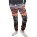 Scenic View Of Snow Capped Mountain Men s Jogger Sweatpants View1