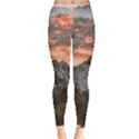 Scenic View Of Snow Capped Mountain Inside Out Leggings View1