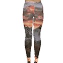 Scenic View Of Snow Capped Mountain Inside Out Leggings View2