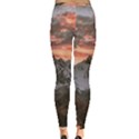 Scenic View Of Snow Capped Mountain Inside Out Leggings View4