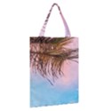 Two Green Palm Leaves On Low Angle Photo Classic Tote Bag View2