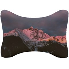 Snowy Summit Seat Head Rest Cushion by Pakrebo