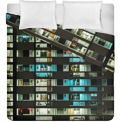 Architectural Design Architecture Building Cityscape Duvet Cover Double Side (king Size) by Pakrebo