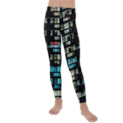 Architectural Design Architecture Building Cityscape Kids  Lightweight Velour Leggings by Pakrebo